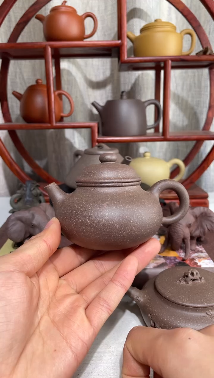【闪购商品】紫砂茶壶微瑕台西青段手工泥容天