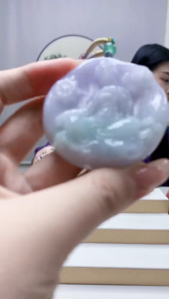 未镶嵌定制翡翠4812jw-毛货挂件33