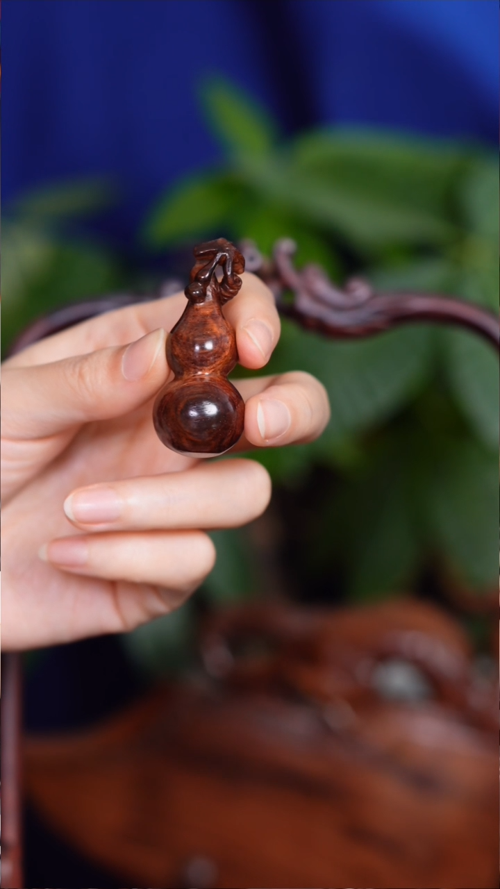 把件黄花梨/降香黄檀葫芦