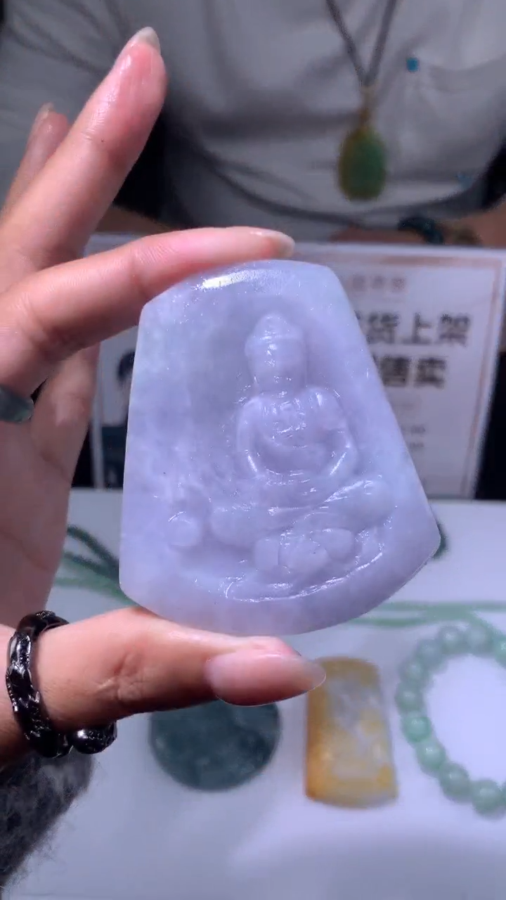 【闪购商品】定制翡翠未镶嵌不退不换CMH1件-A