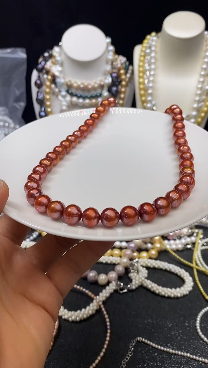 淡水珍珠未镶嵌颈饰多人