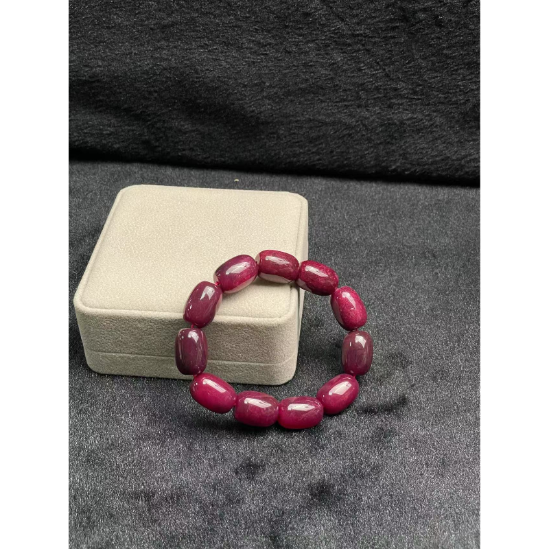 K27血红13m枣珠手串女款