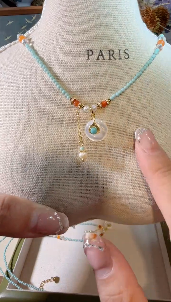 项链未镶嵌淡水珍珠380