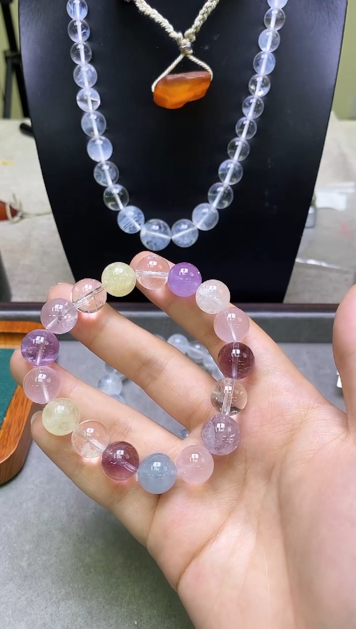水晶手链未镶嵌多样性发一件023