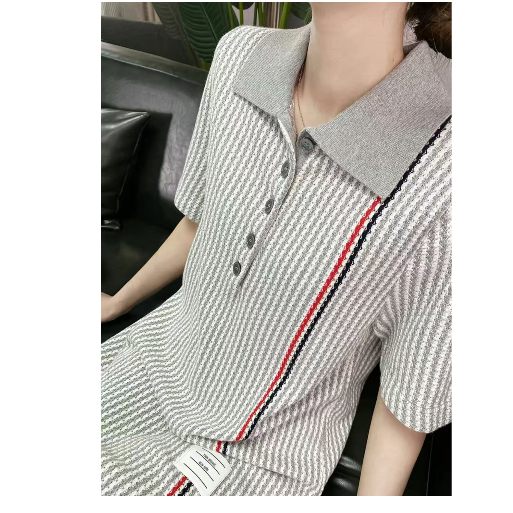 99新 THOMBROWNE 双双臻选/st00043/汤姆布朗连衣裙/0码
