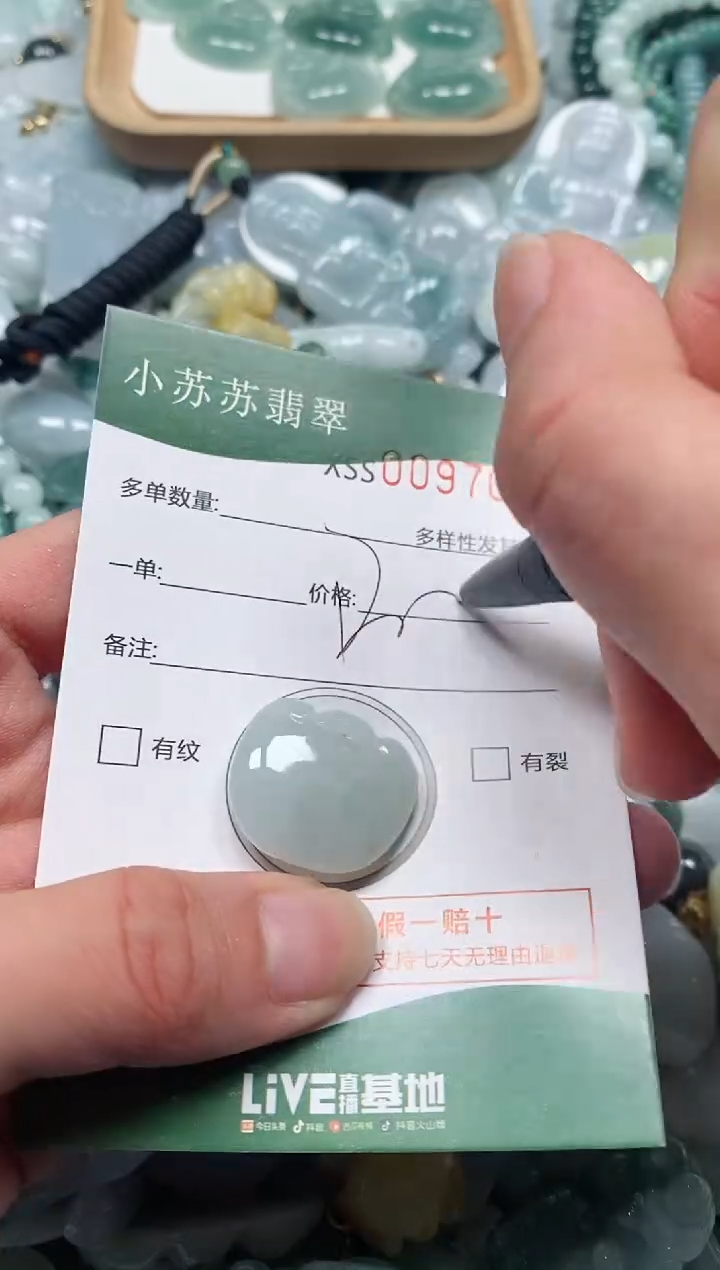 【闪购商品】翡翠颈饰未镶嵌闪购商品0097088