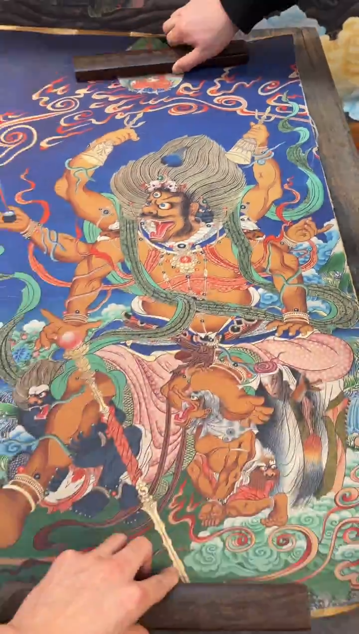 卷轴画刘洋画院老六专属AA16