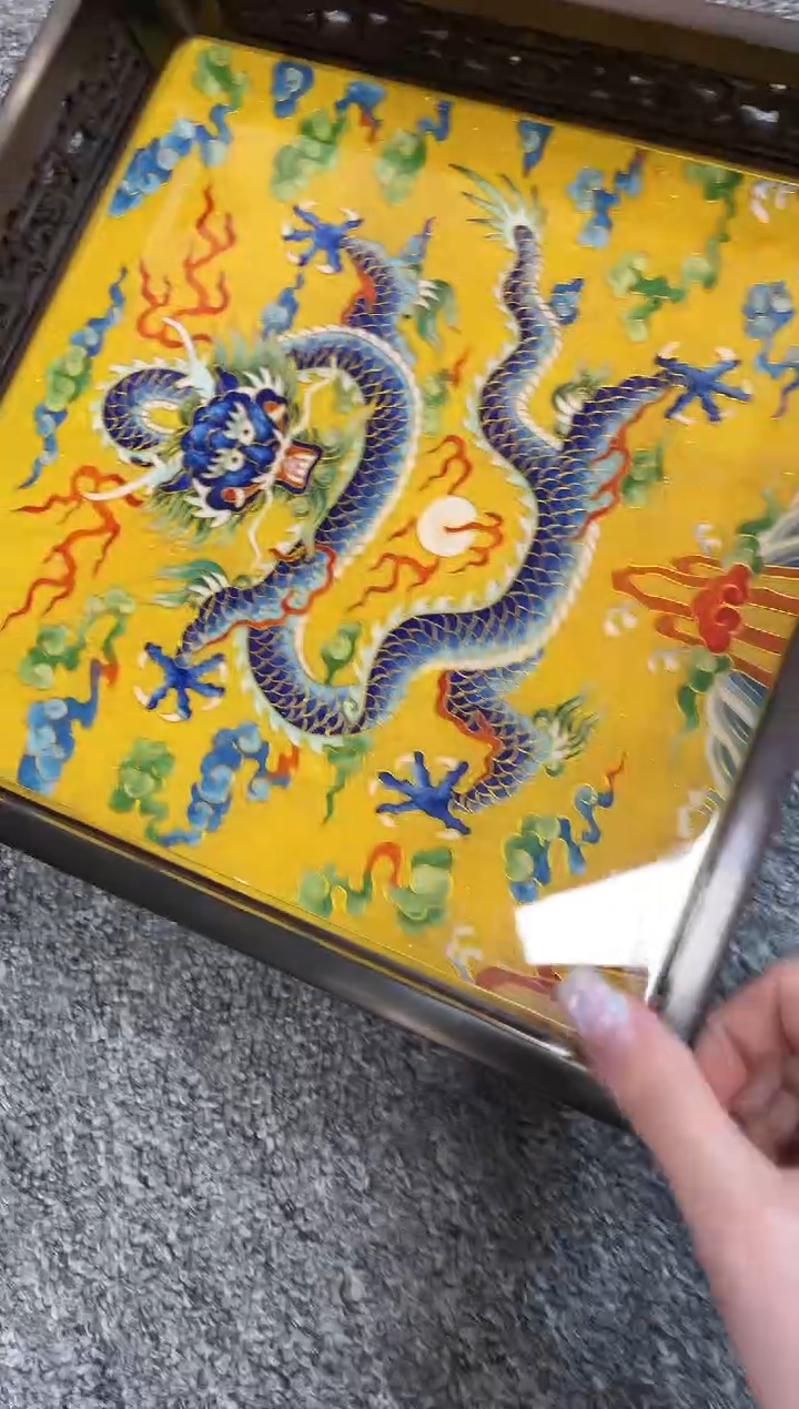 【闪购商品】红酸枝木类成套家具托盘