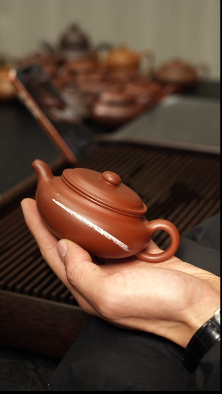 茶壶紫砂兰*品质不达标的扁腹