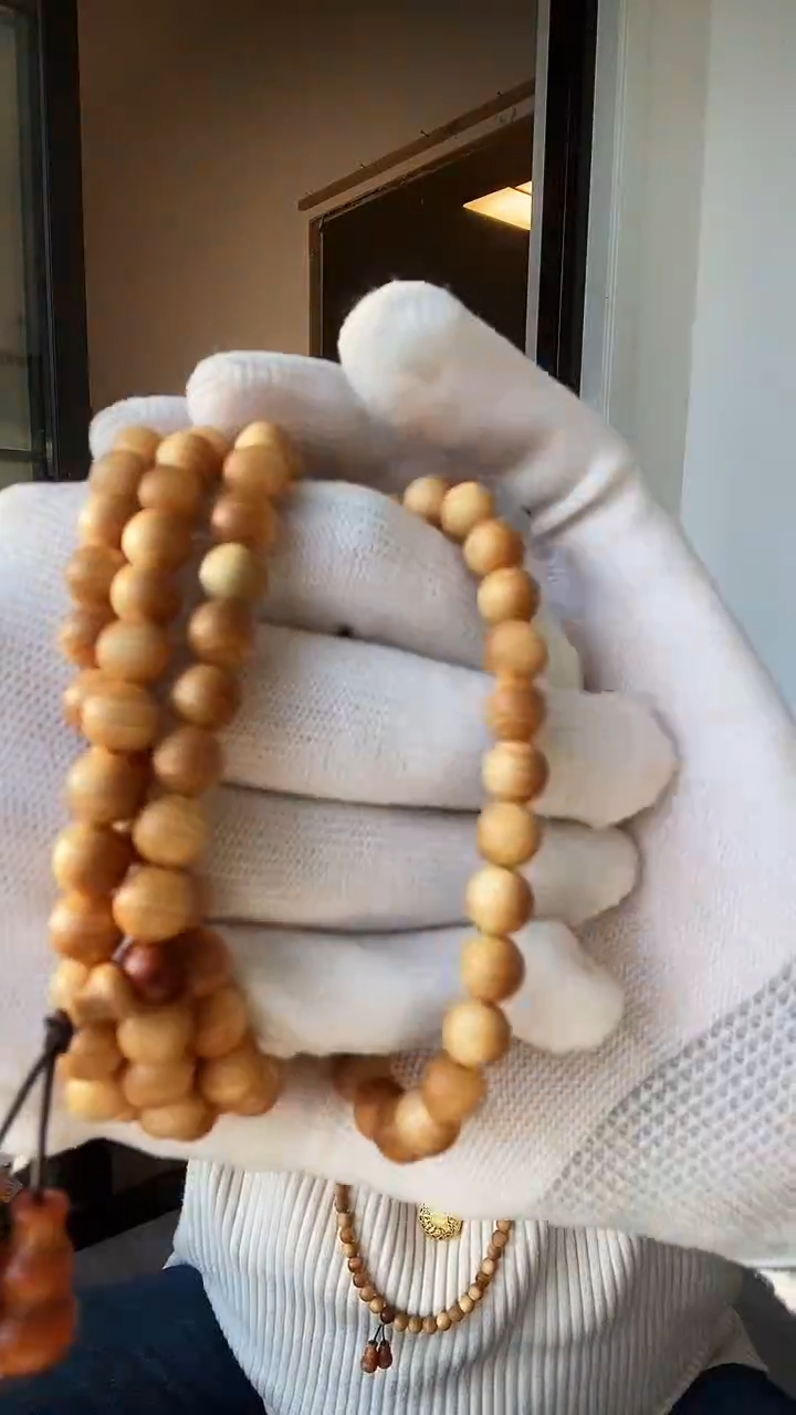 木质崖柏长手串卡8