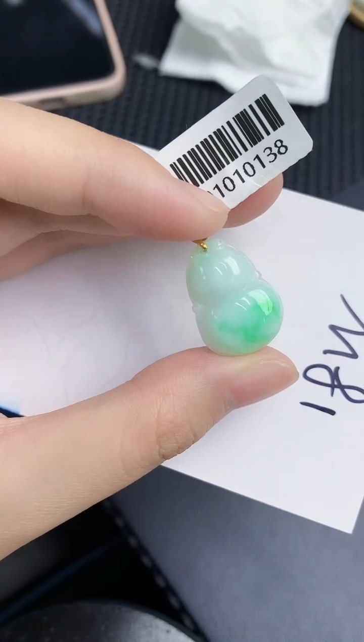 【闪购商品】翡翠颈饰18K金镶嵌000000000