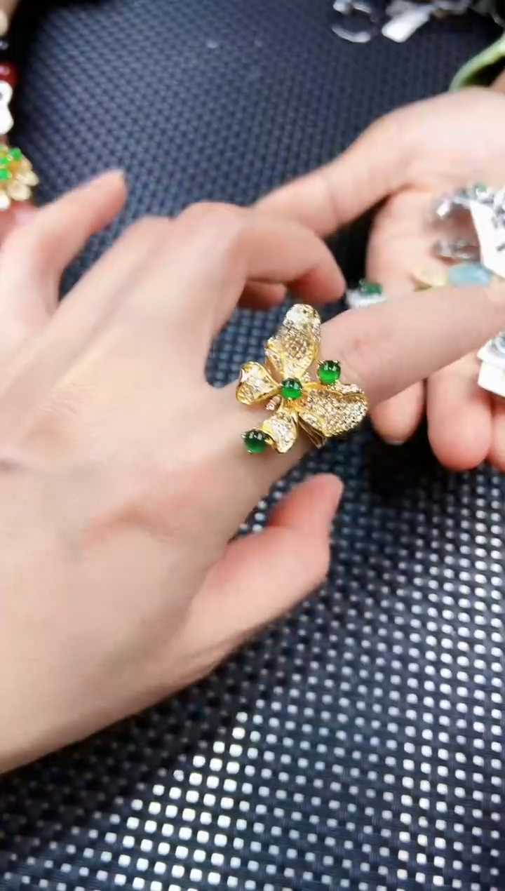 【闪购商品】翡翠戒指未镶嵌111111111