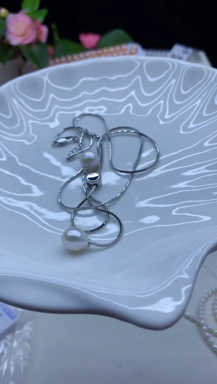 【闪购商品】淡水珍珠颈饰未镶嵌淡水珍珠项链