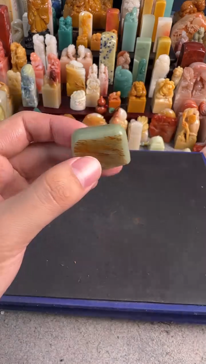 【闪购商品】青田石印石编号编号3366