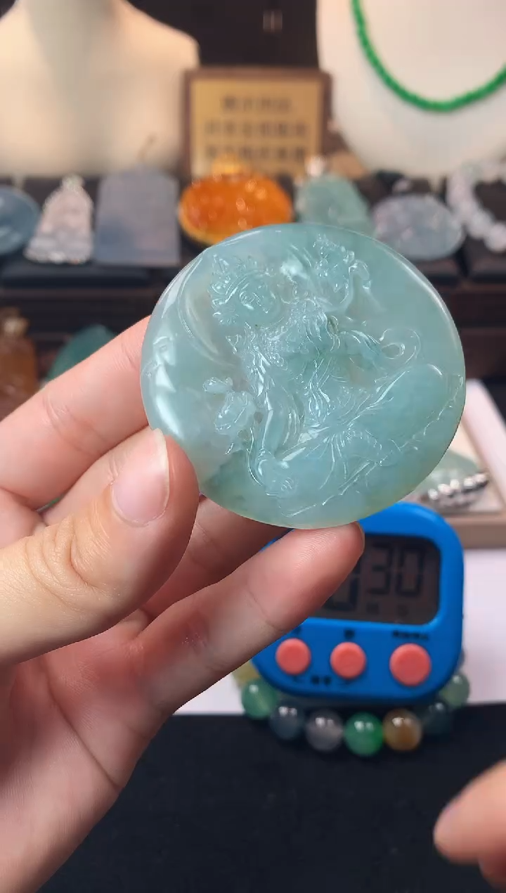 未镶嵌定制翡翠花****…毛货不退不换