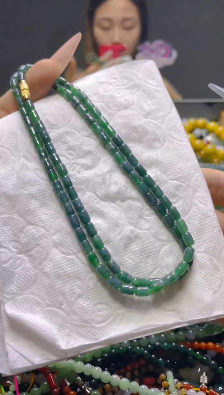 颈饰未镶嵌翡翠5MM