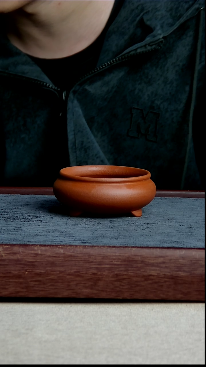 紫砂花盆9.5*4内径尺寸