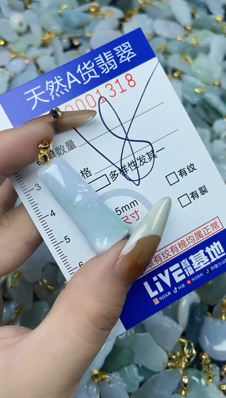 【闪购商品】翡翠颈饰未镶嵌天然A货翡翠