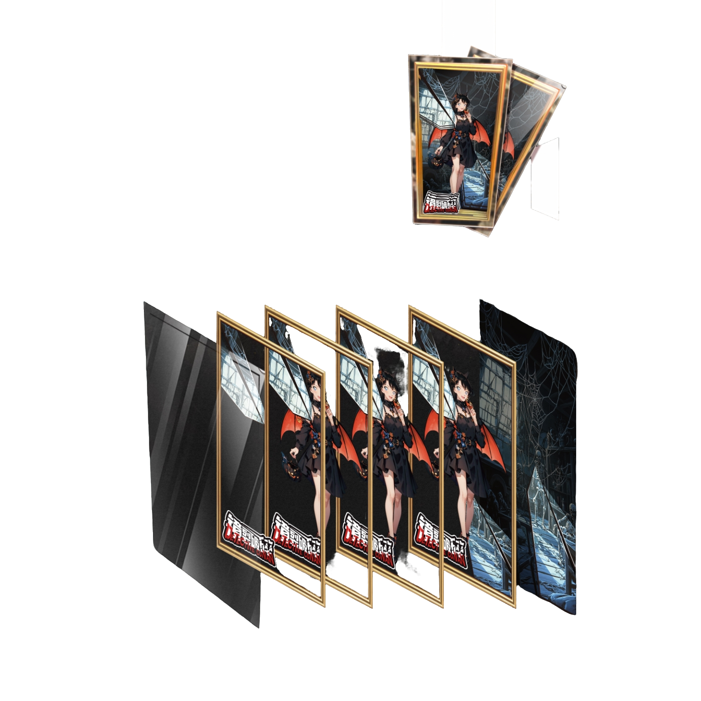 【知知】南柯-梦名侦探柯南 五层立体卡雕 动漫卡牌盲盒（默认代拆）