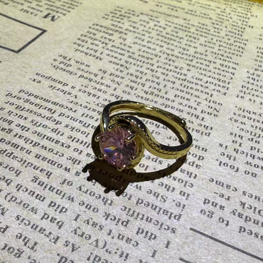 DYJC301 粉色戒指