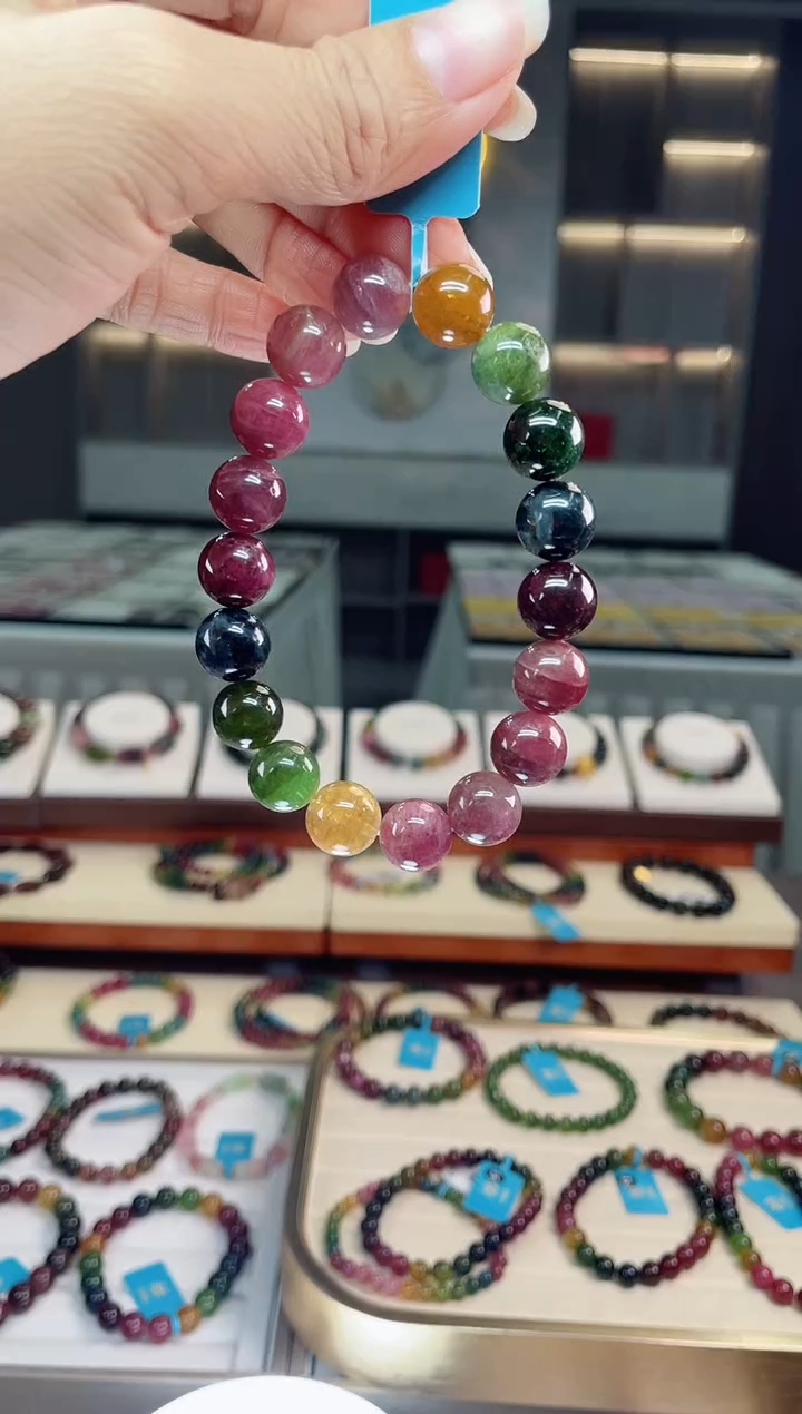 【闪购商品】碧玺单圈手串未镶嵌（多样性发一条）Q