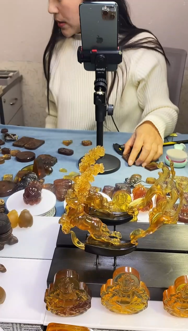 【闪购商品】琥珀颈饰未镶嵌SN1-49（如鱼得水）