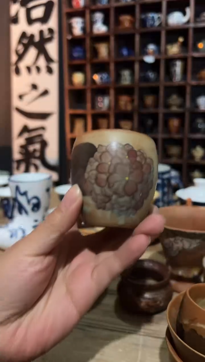 【闪购商品】观云听雨手绘茶具