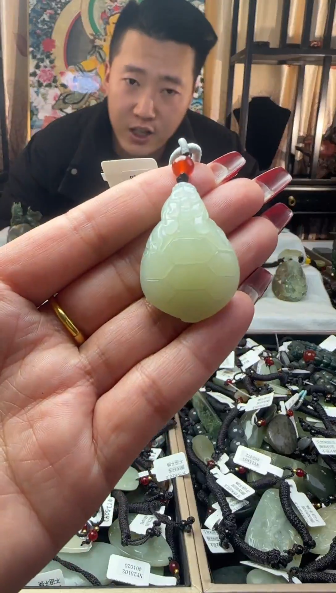 颈饰未镶嵌和田玉347