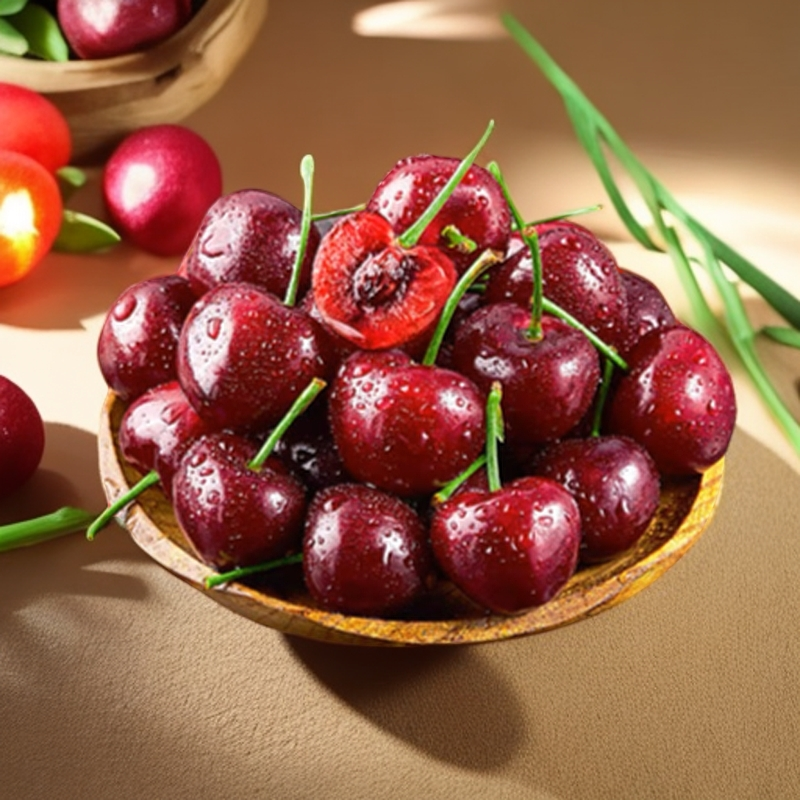智利进口车厘子 顺丰包邮 超级新鲜 现货现发 口感脆甜多汁 5斤 品质保证 J JJJ