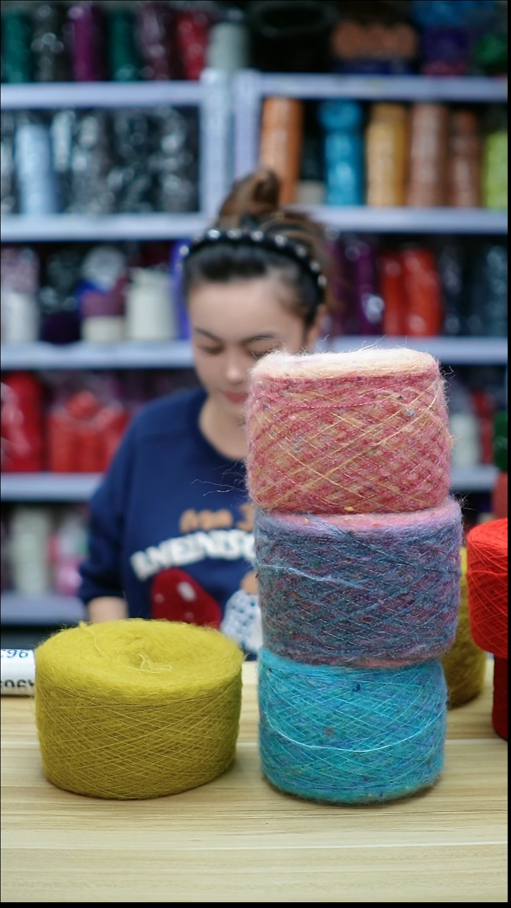 羊毛欢姐手编线A964