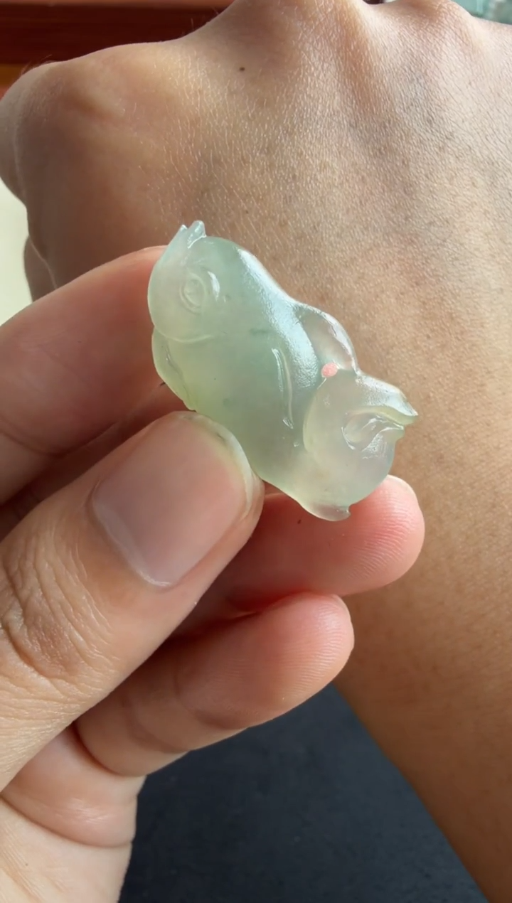 未镶嵌定制翡翠鱼