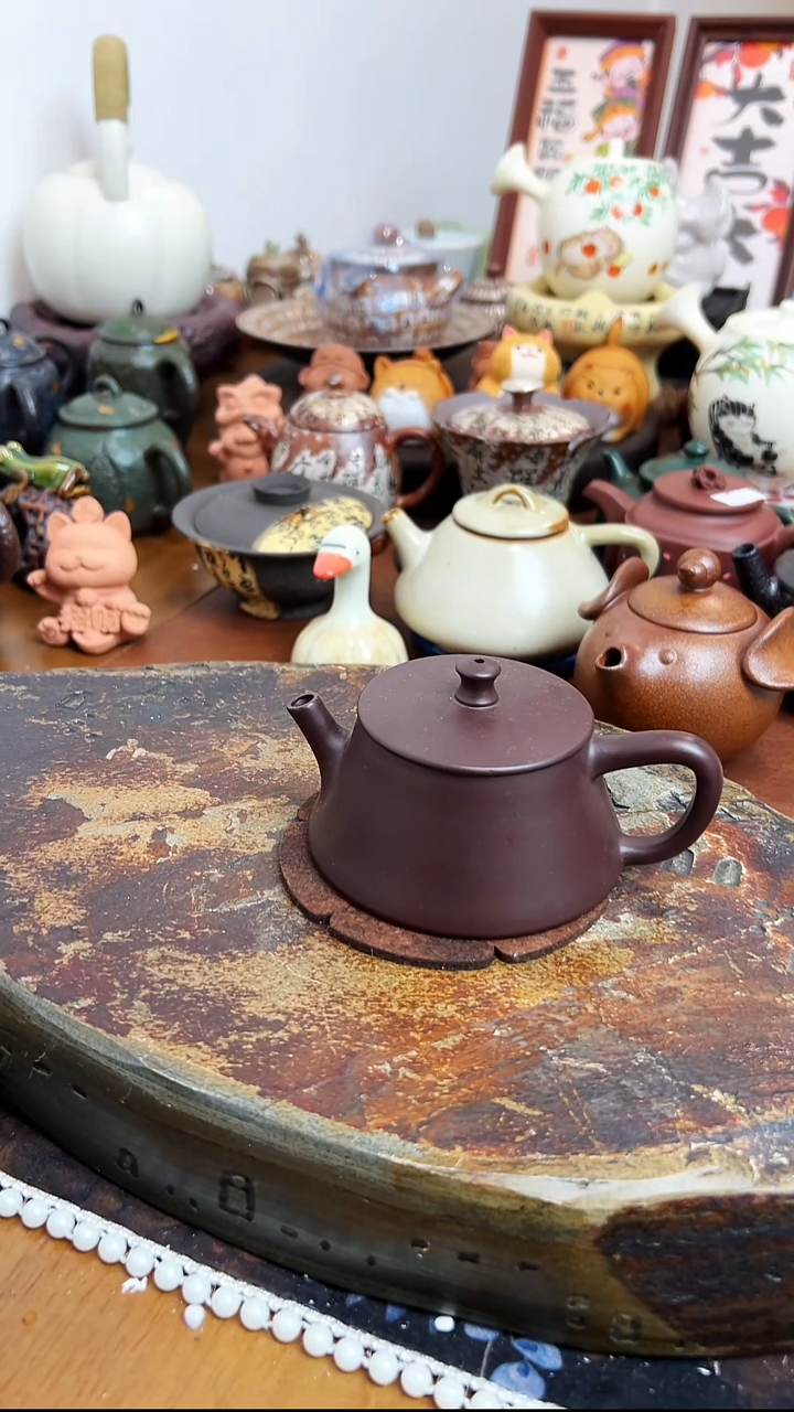  【茶瓷物语】云柱壶