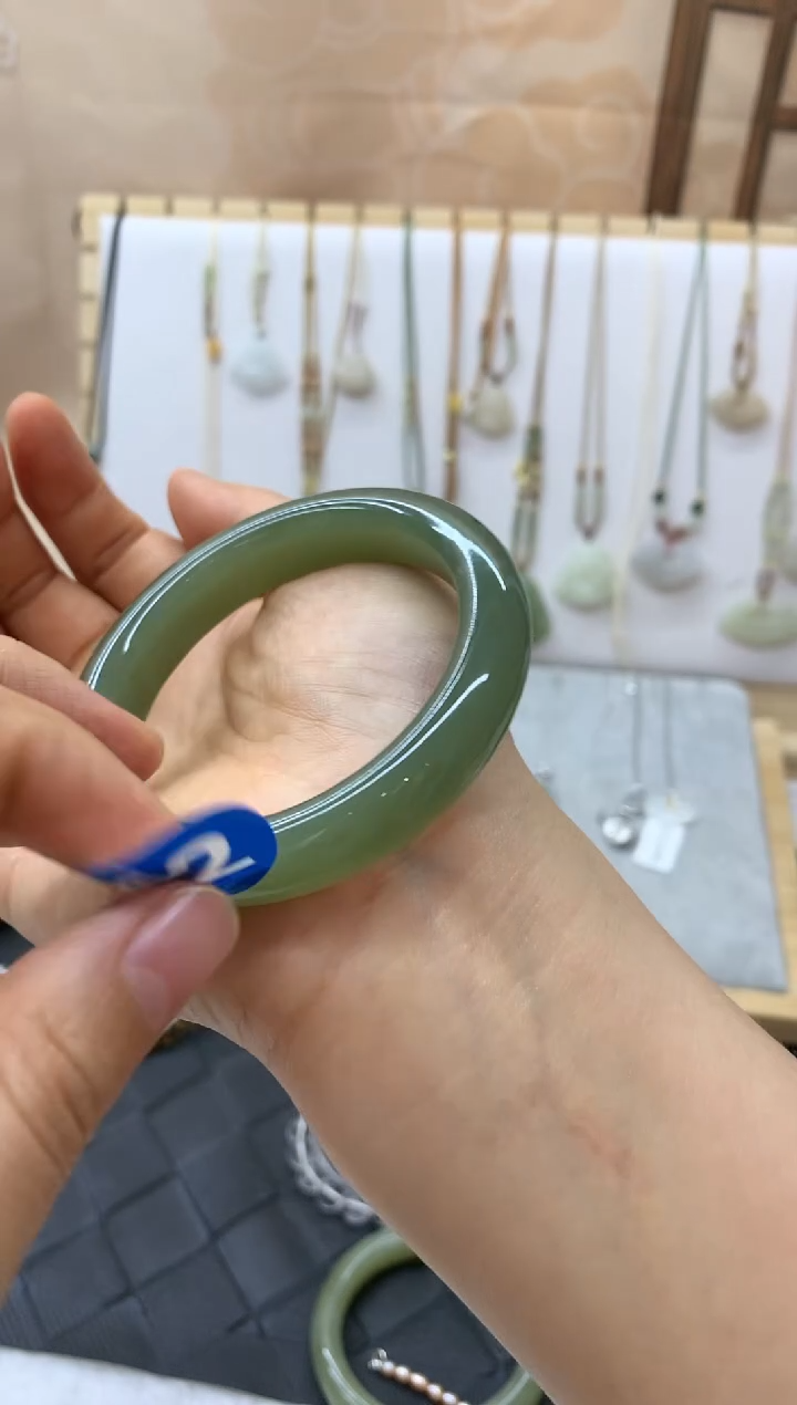 和田玉手镯未镶嵌.**.手镯3