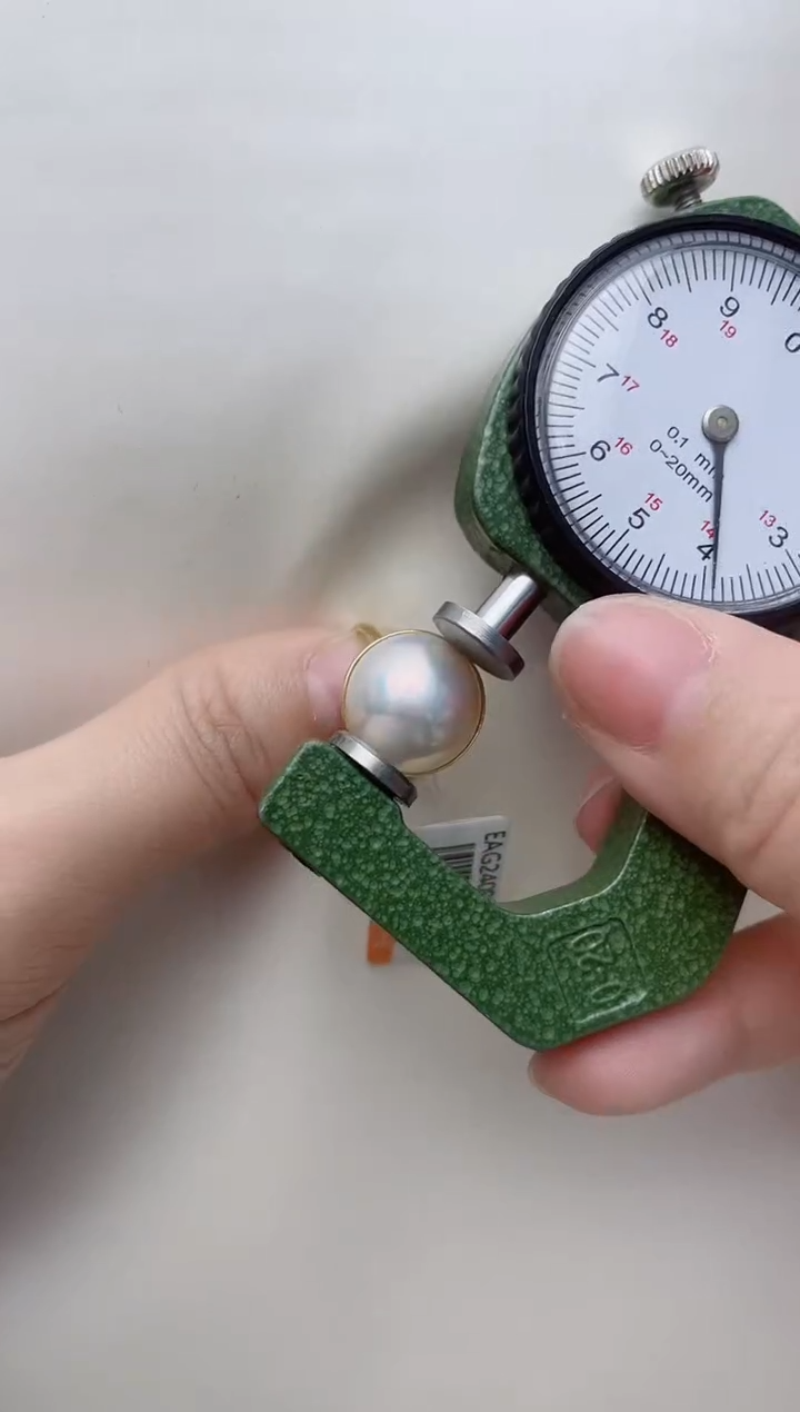 【闪购商品】拼合珍珠（马贝珠）戒指18K金镶嵌A84