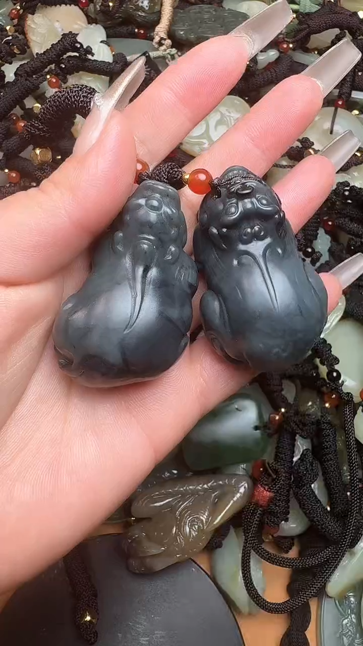 【闪购商品】和田玉颈饰未镶嵌貔貅多样性发货随机发拍一发一