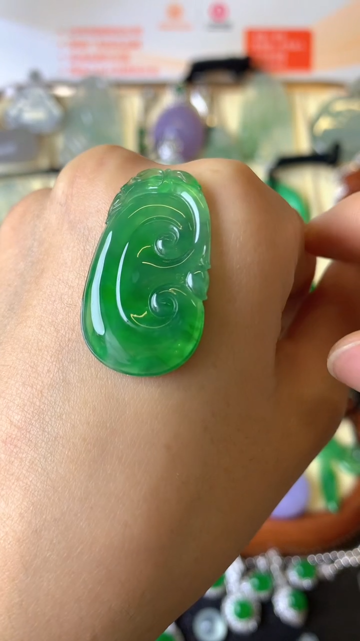 【闪购商品】定制翡翠未镶嵌1裸玉（客户意向镶嵌）