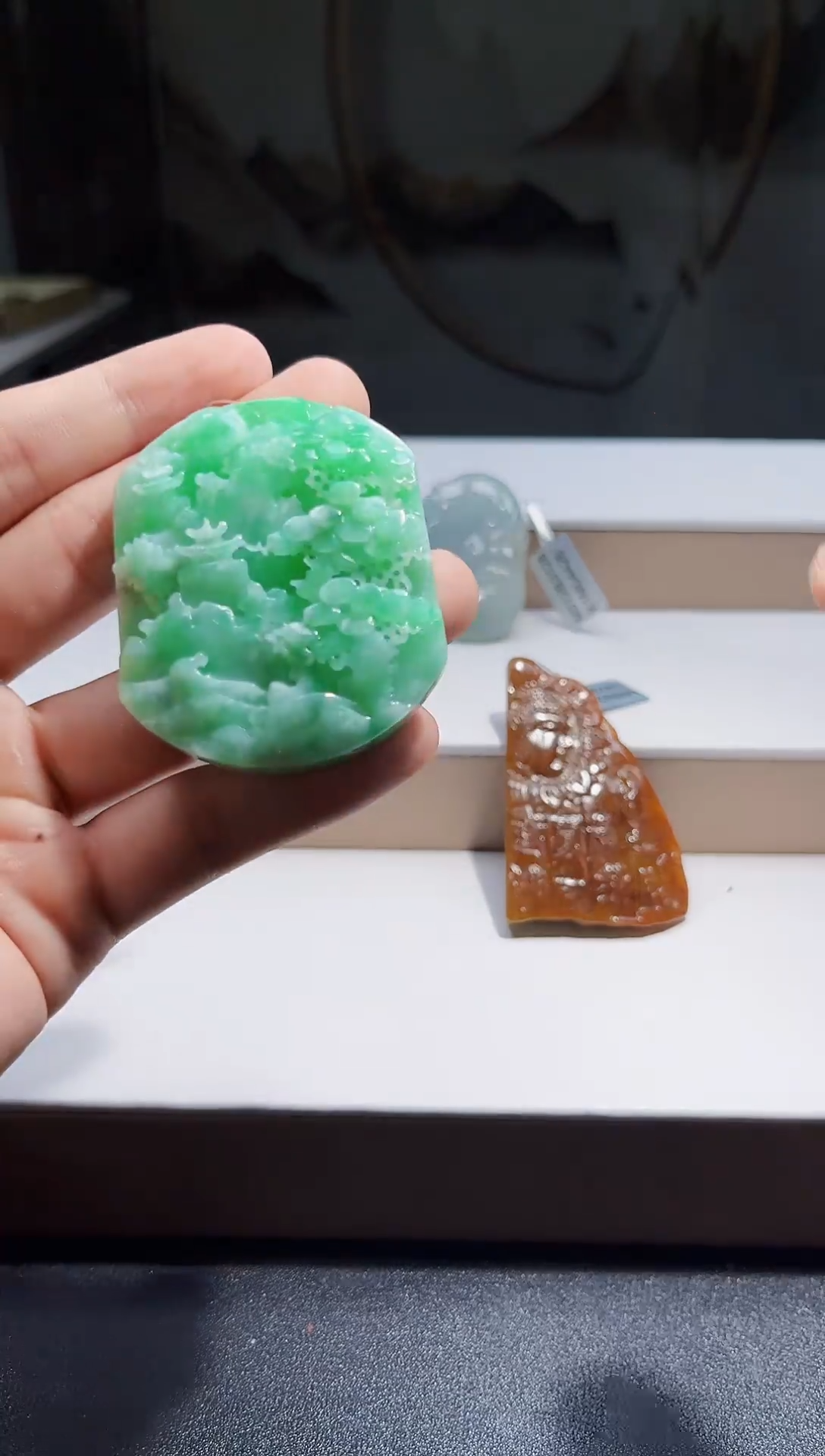 未镶嵌定制翡翠挂件