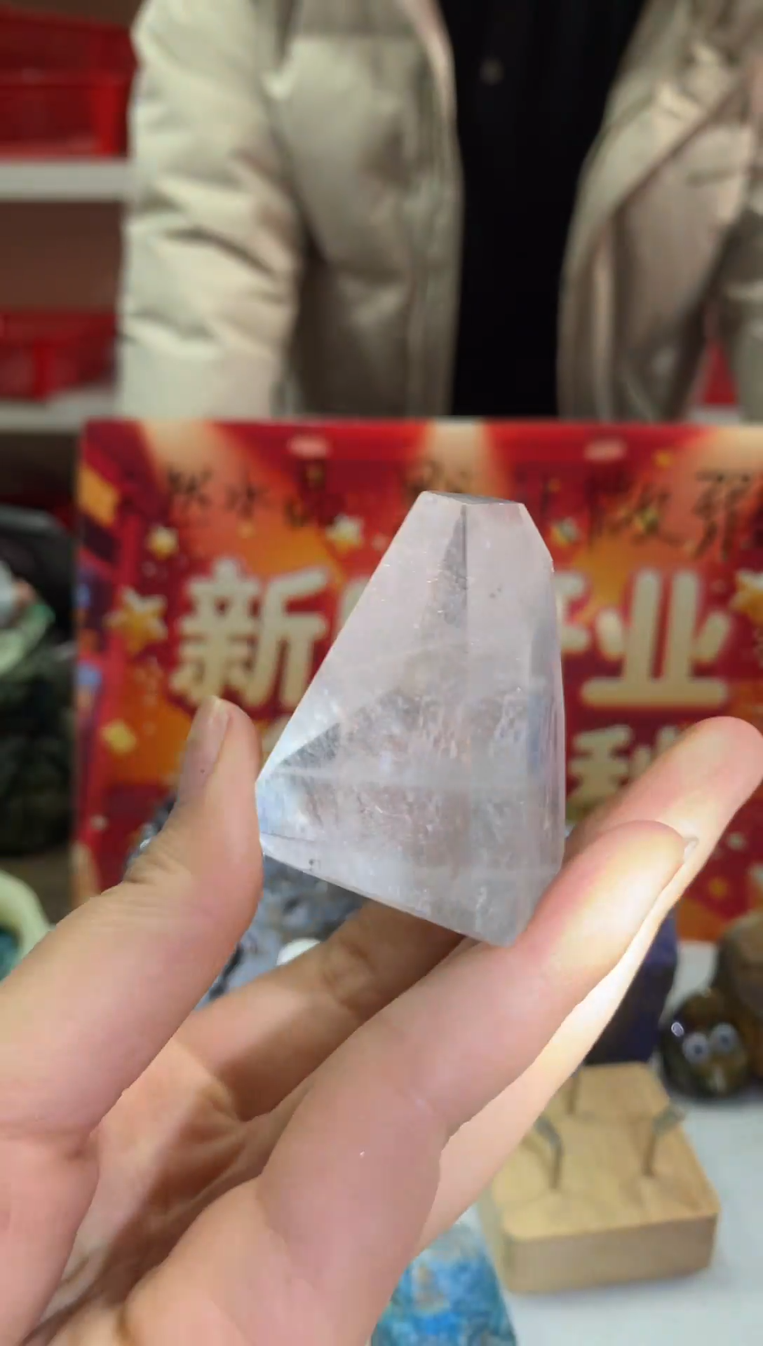 未镶嵌珠宝半成品水晶天然水晶默认微瑕73