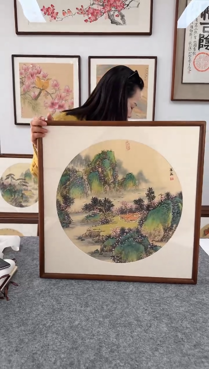 书法LS罗淞734-53*53绘画