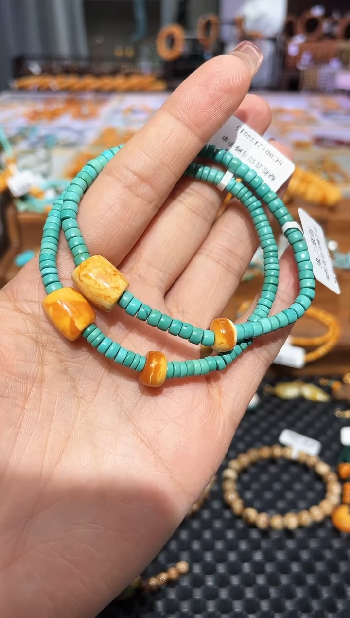 【闪购商品】琥珀手链未镶嵌手串多样发其一
