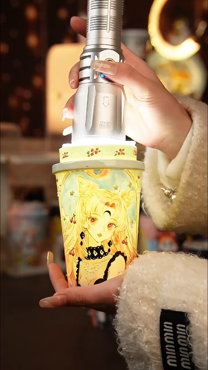 （玉泥）景德镇手工手绘文创陶瓷杯