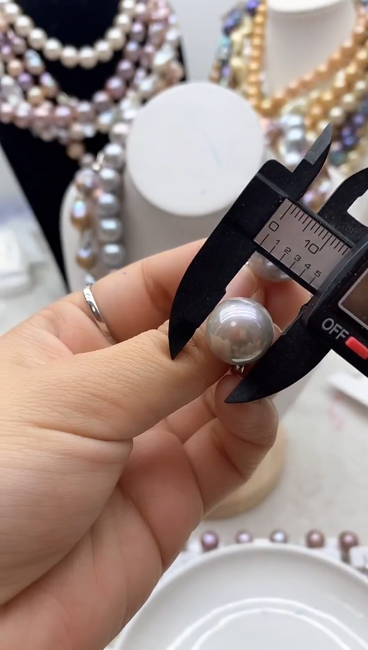 【闪购商品】淡水珍珠颈饰钛钢2