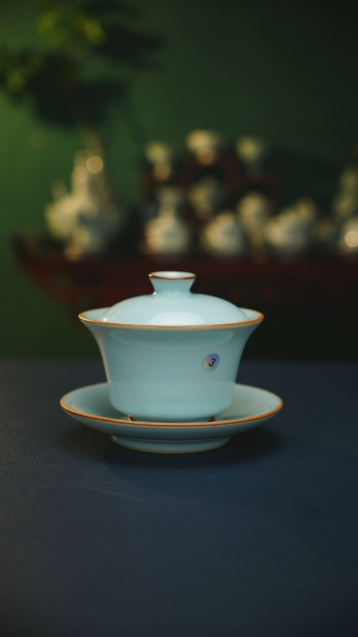 【闪购商品】杯马蹄三才盖碗微瑕新年福利