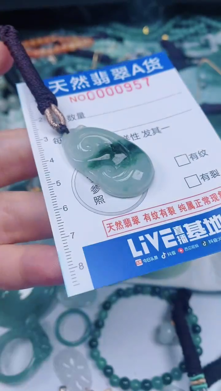 颈饰未镶嵌翡翠00000957
