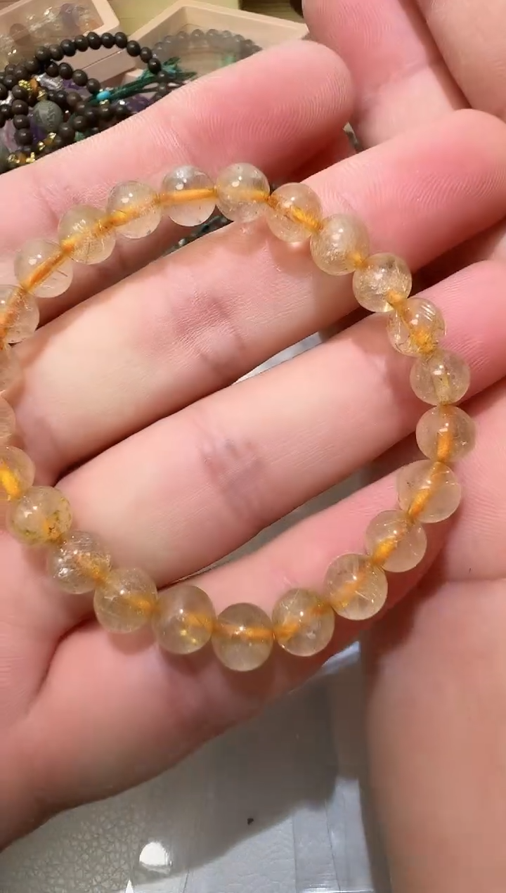 【闪购商品】水晶手链未镶嵌手链A187