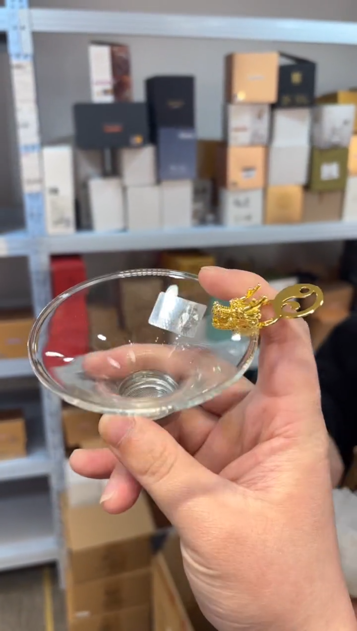 【闪购商品】孤品禾器-金龙茶漏-不锈钢