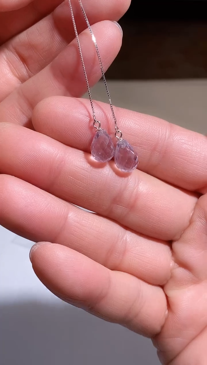 【闪购商品】水晶耳饰银S925镶嵌多样性发其一【24】