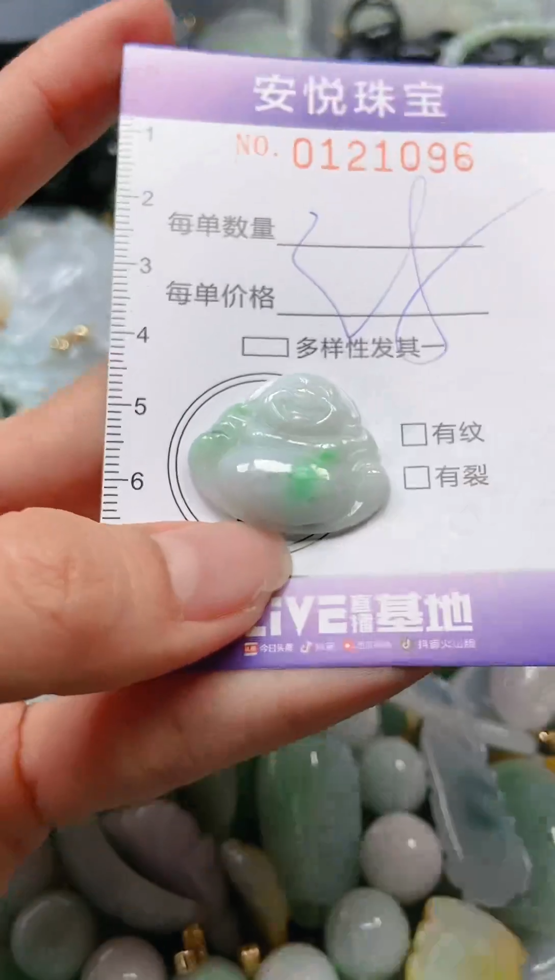 【闪购商品】翡翠颈饰未镶嵌闪购0121096