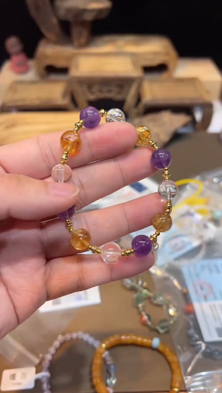 水晶手链未镶嵌手饰@@G1761