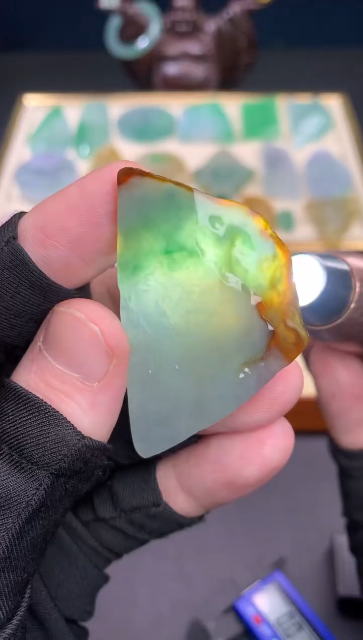 未镶嵌定制翡翠天然翡翠裸石（包工）